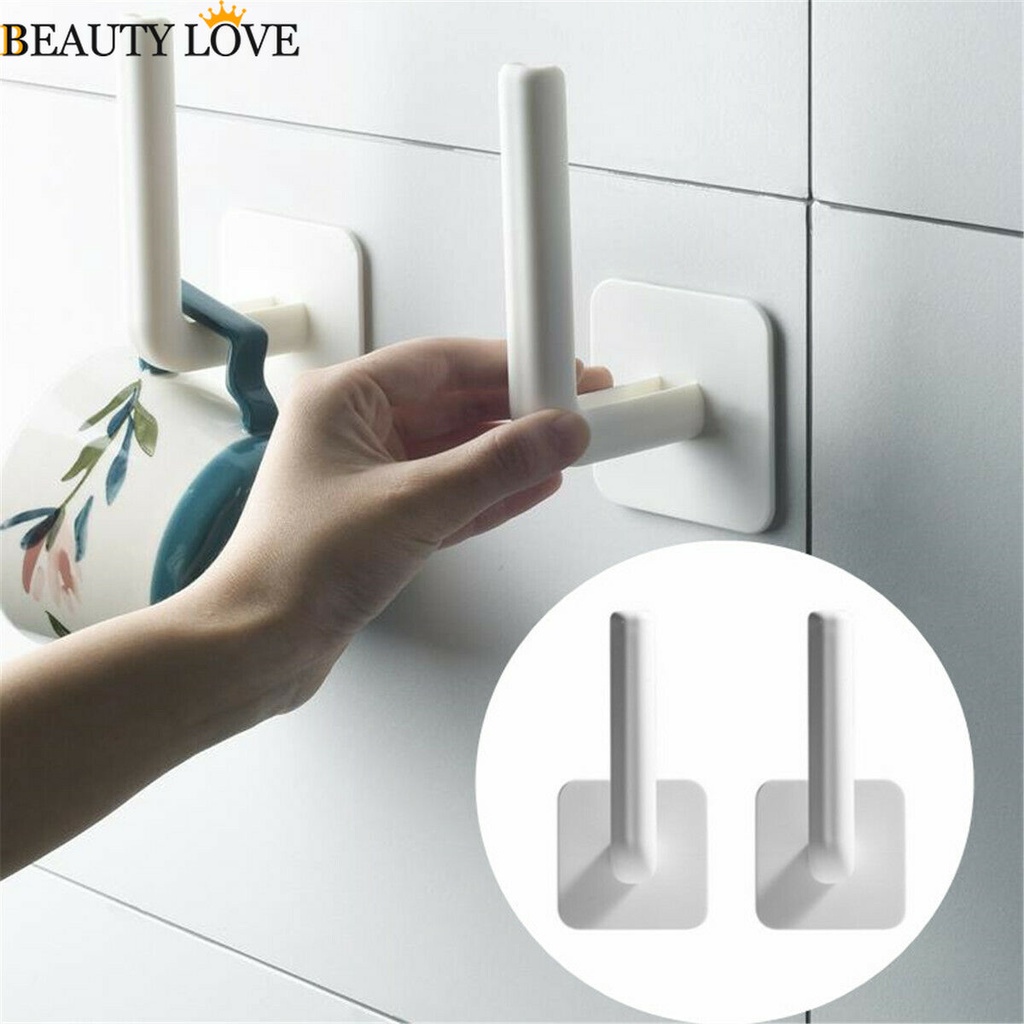 Giá Đỡ Cuộn Khăn Giấy / Khăn Giấy Dán Tường Tự Dính Tiện Dụng Cho Nhà Bếp