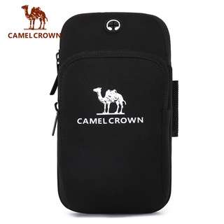 Túi đựng điện thoại Camel Crown đeo cánh tay thích hợp khi chạy bộ thể thao cho nam và nữ