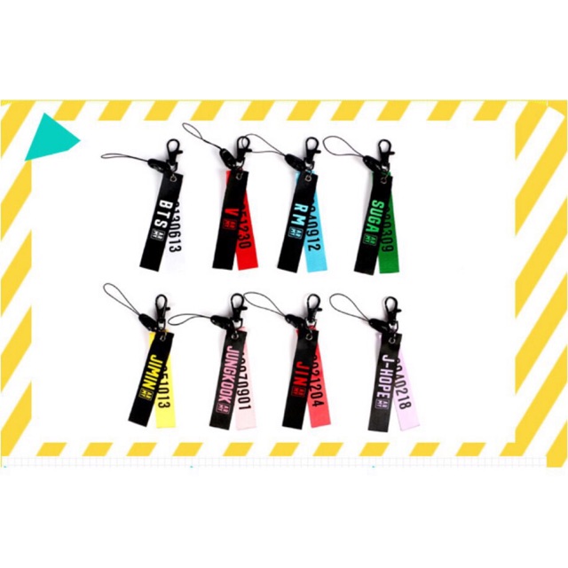 Nametag, strap 2 dây siêu đẹp