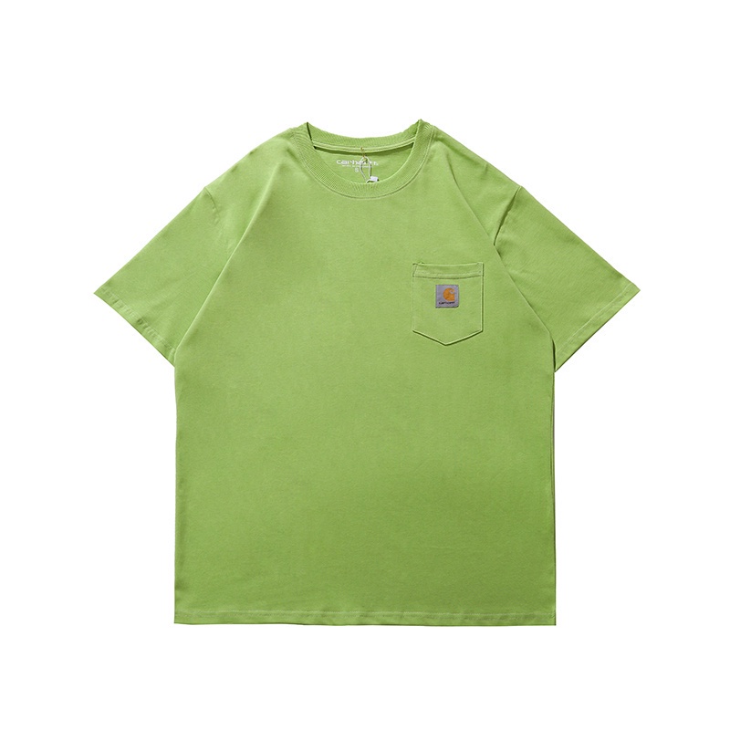 CARHARTT Áo Thun Thể Thao Tay Ngắn Vải Cotton Thiết Kế Dễ Thương Cho Nam Và Nữ