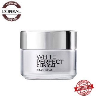 Kem Dưỡng Trắng, Mờ Thâm, Nám Ban Ngày L'Oreal White Perfect Clinical Day Cream