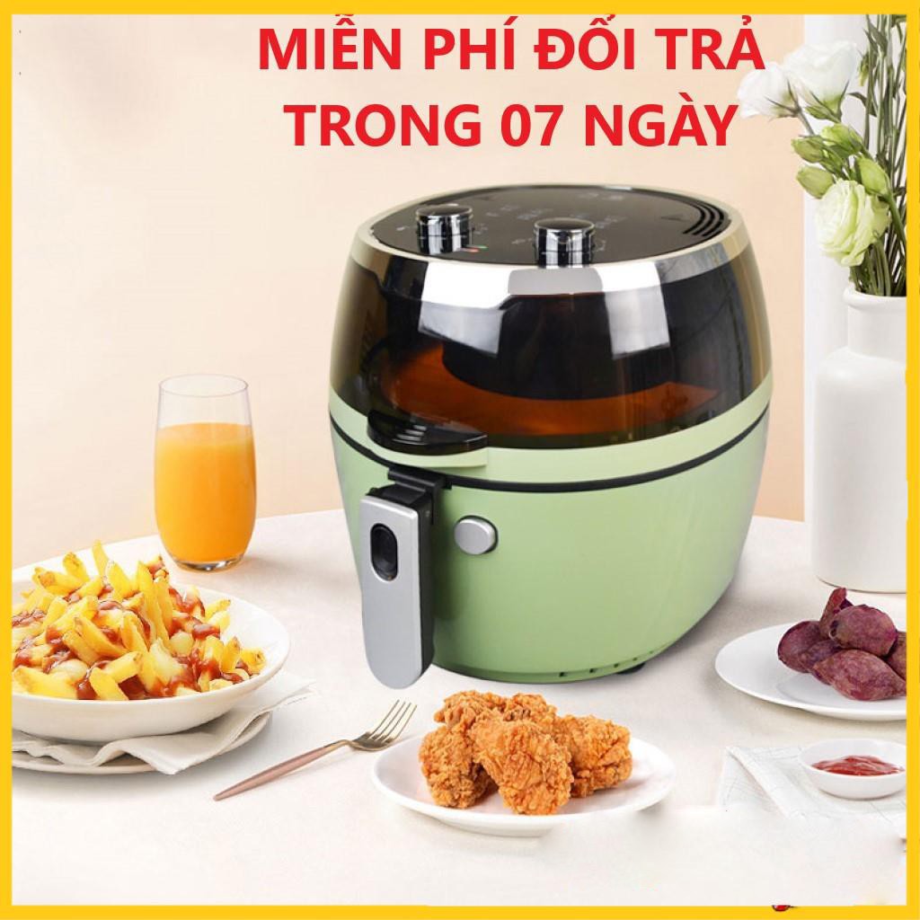 Nồi Chiên Không Dầu NINE SHIELD 8L Thế Hệ 2021-BH 24 Thán - HÀNG CANH SALE