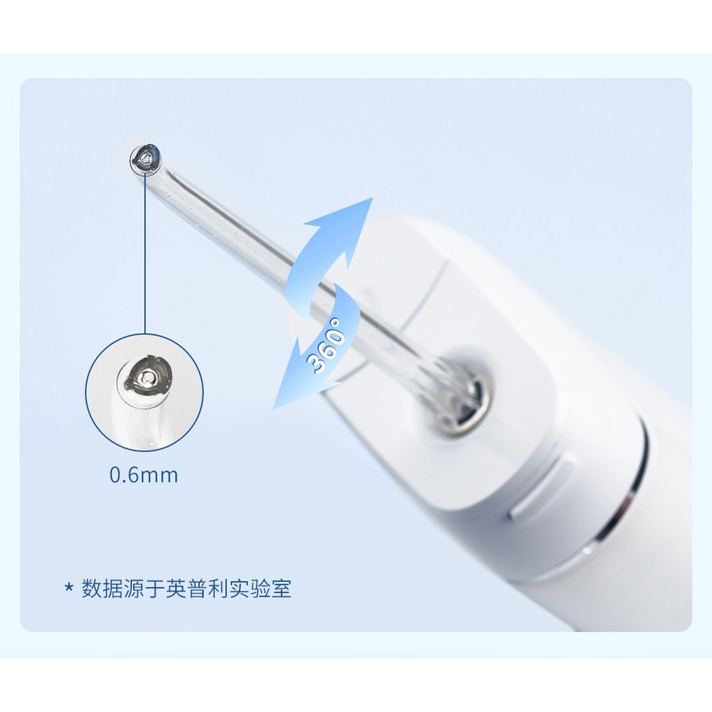 ✅ Máy tăm nước mini Xiaomi Enpuly M6 Plus, dung tích 130 ml, pin 1100 Mah, nhỏ gọn di động