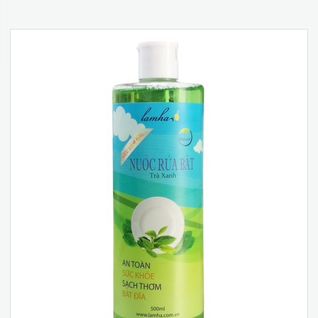 Nước rửa bát trà xanh