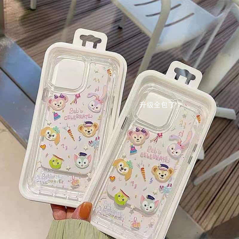 Ốp điện thoại bjD2 mềm trong suốt chống rơi nữ tính thích hợp cho iPhone 13 Apple 12pro 11 Xsmax 14 8plus XR X 76