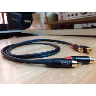 Dây AV Nhật Bãi Hitachi Dài 0.8M 2 Dây