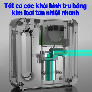 ✔️Tặng Ô✔️Máy bơm lốp ô tô điện tử thông minh cao cấp tự ngắt khi đầy - Tích hợp màn hình LCD - Thiết kế tinh tế