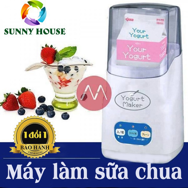 [CHÍNH HÃNG] Máy làm sữa chua Nhật Bản Yogurt Maker 3 nút điều chỉnh, máy ủ sữa chua Nhật Bản