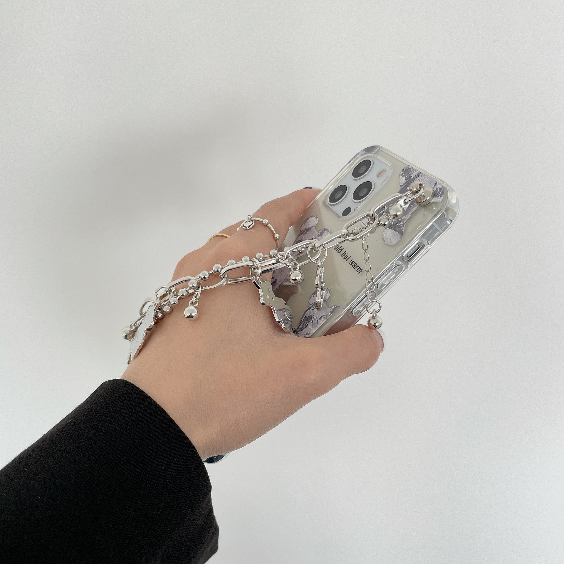 Ốp điện thoại họa tiết gấu có dây đeo tay cho APPLE IPHONE 12 11PROMAX 11/12PROMAX/8PLUS/12MINI/XS/7/8/X/XR/XSMAX | BigBuy360 - bigbuy360.vn