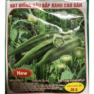 Hạt giống đậu bắp (Xanh/ đỏ) ☘️
