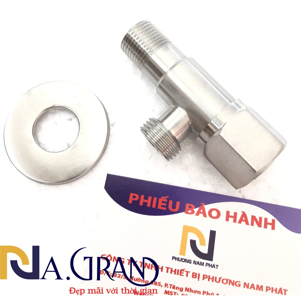 Van Cầu Chia Nước VAN KHÓA ĐƯỢC NƯỚC KHI SỬA CHỮA INOX 304 F CẦU HAI NGÃ, van giảm được áp lực nước