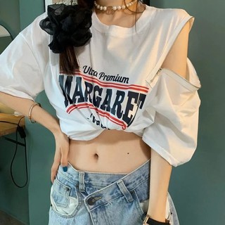 Áo thun kéo khuy hở vai tay lỡ áo kiểu hotfriend form rộng