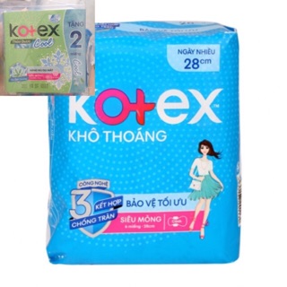[Quà ] 🎁kotex khô thoáng có cánh (tặng🎁2miếng kotex thảo dược cool)