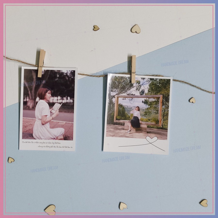 Dây Thừng Màu Nâu Dùng Treo Ảnh Trang Trí Handmade - Bán theo mét