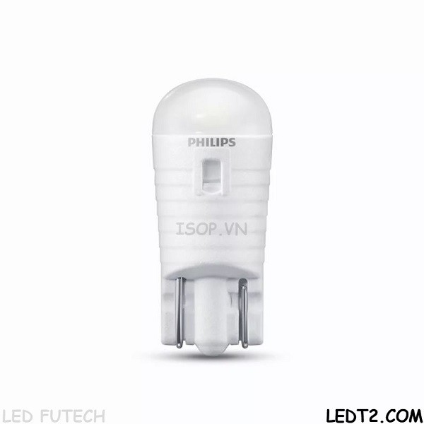 [LEDT2 ISOP] Đèn LED T10 Philips Ultinon Pro3000 [Số lượng: 1 Cặp] [Bảo hành 3 năm]