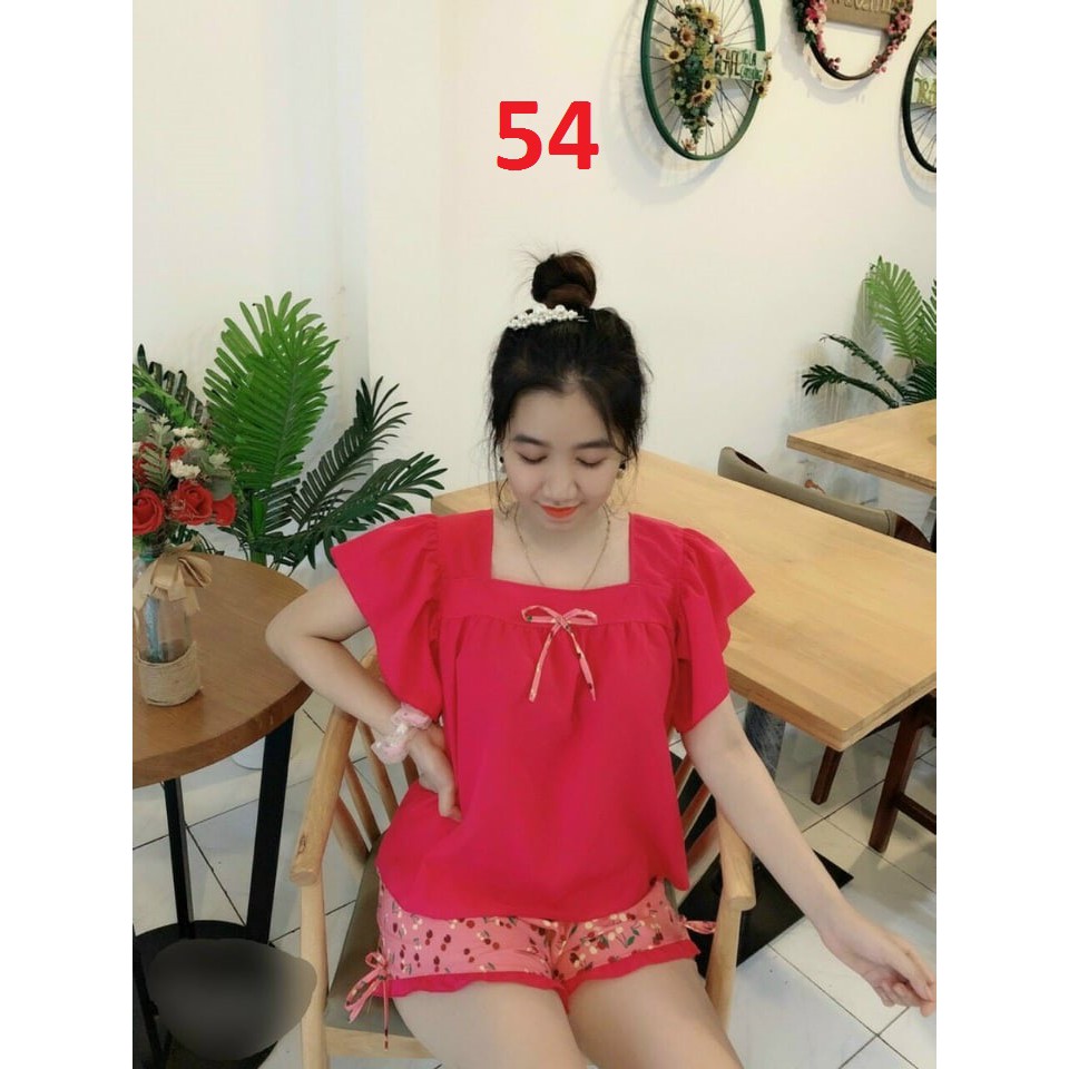 [Mã SMA071008 hoàn 10K xu đơn 0Đ] Bộ lụa đùi dễ thương - 62kg đổ lại | BigBuy360 - bigbuy360.vn