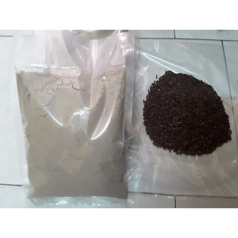 BỘT GẠO TÍM THAN RANG CHÍN (GẠO ĐEN) 1KG