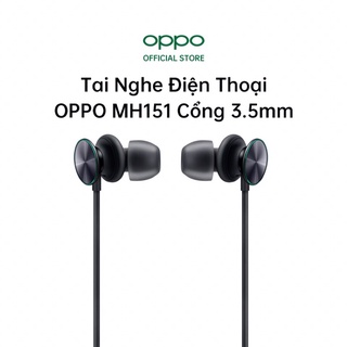 Tai nghe oppo nhét tai MH151 đen