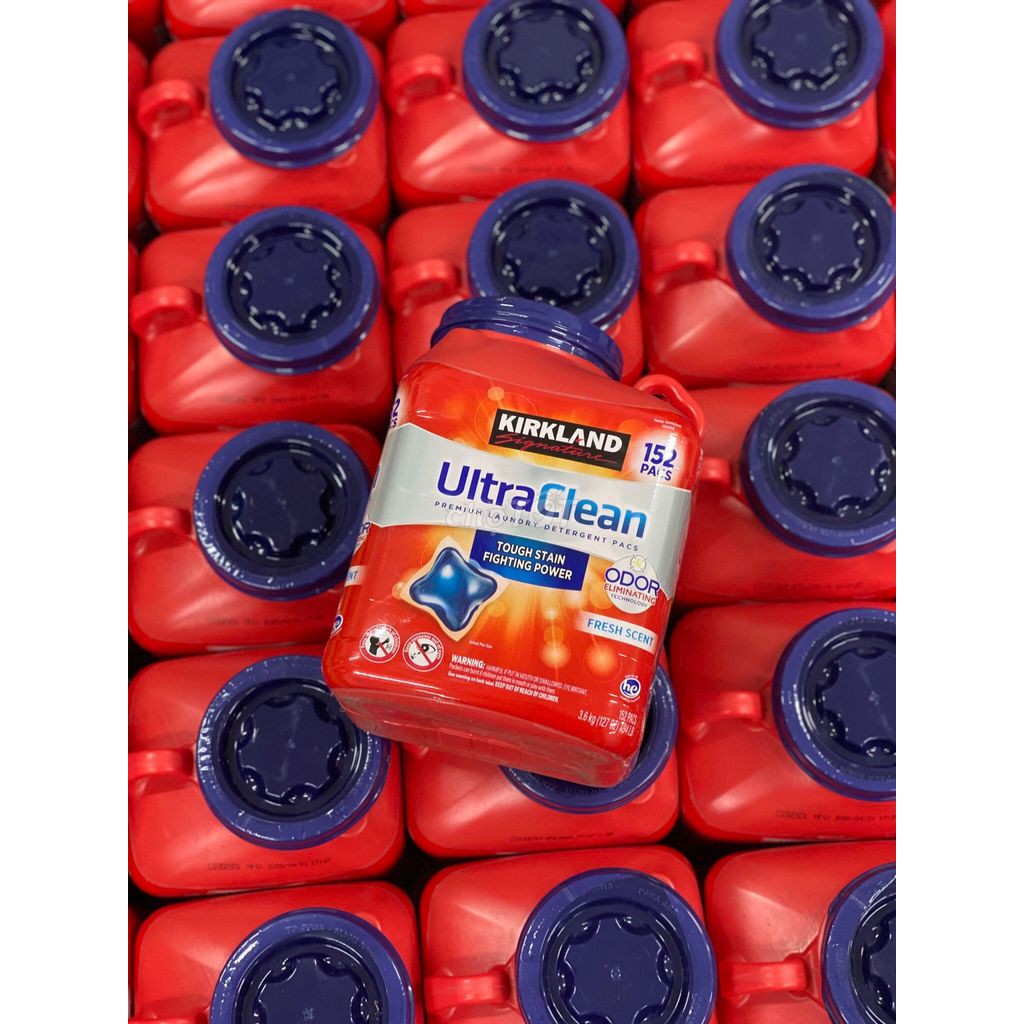 Viên Giặt Quần Áo KIRKLAND ULTRA CLEAN 152 viên