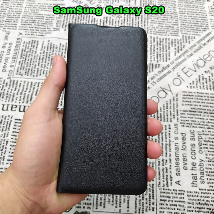 Bao Da Samsung Galaxy S20 / S20 Plus / S20 Ultra Kiểu Dáng Gấp 2 Mặt Và Có Phối Ví Sang Trọng | BigBuy360 - bigbuy360.vn
