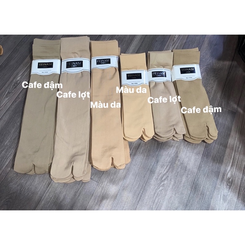 Combo 3 đôi vớ da chân nữ ( gối , gót )siêu dai , siêu mịn , chất liệu thun cotton 100%