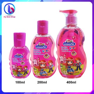 Dầu tắm gội toàn thân cho bé Kodomo Fruity Berry 200ml, 400ml - Thương hiệu Thái Lan - infomybestshop