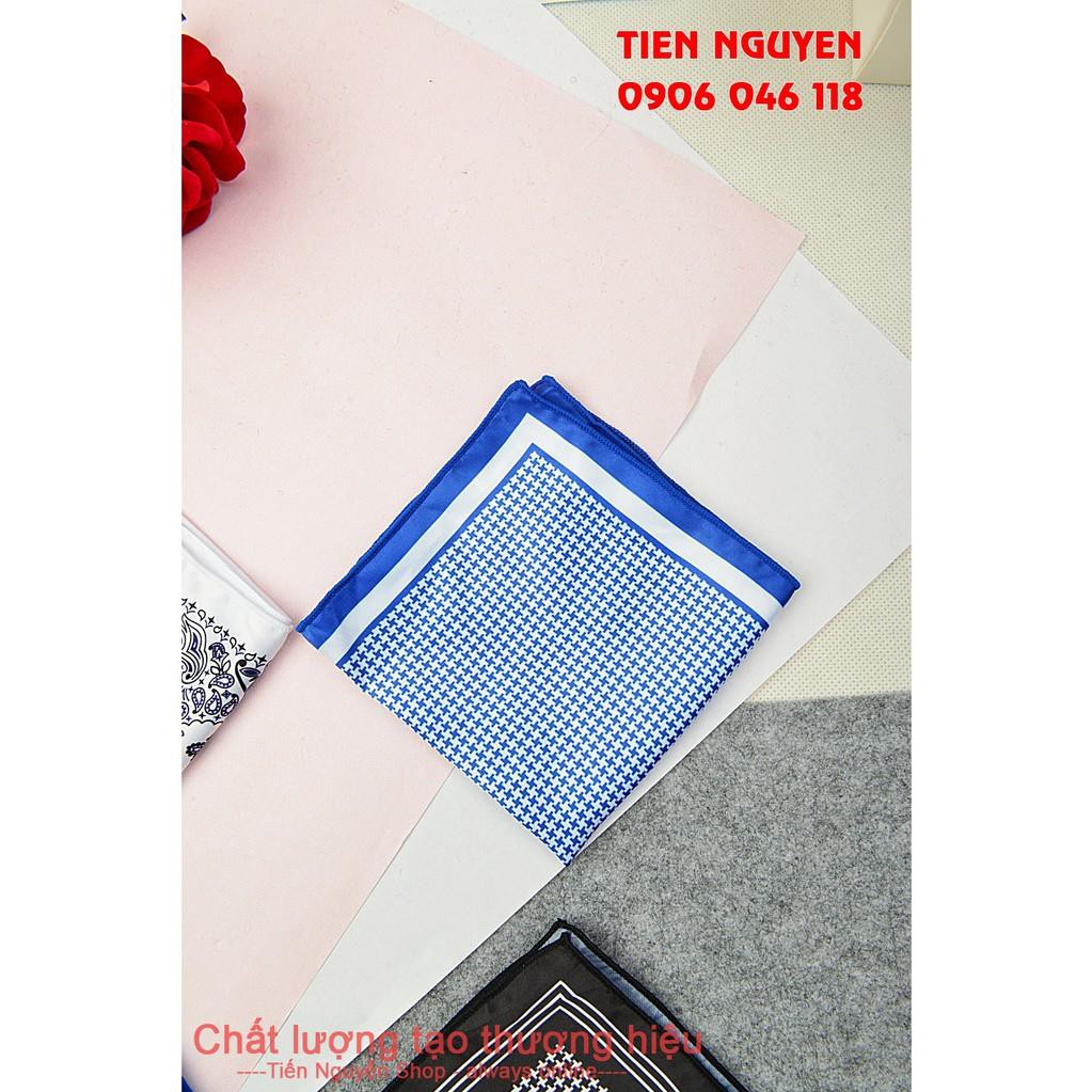 Khăn Cài Túi Áo Vest - Pocket Square - Phụ Kiện Cài Áo