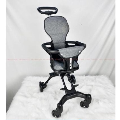 XE ĐẨY HAI CHIỀU GẤP GỌN CHO BÉ MM,Xe đẩy cho bé, Xe đẩy gấp gọn em bé đi du lịch siêu gọn nhẹ, tặng full phụ kiện