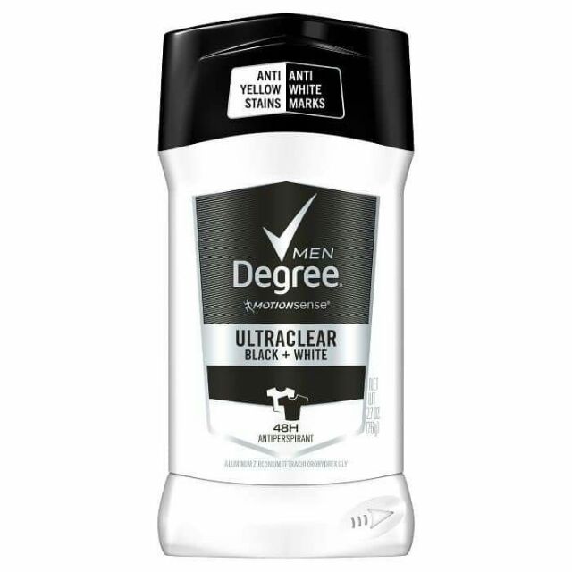 Lăn khử mùi cho nam Degree Men Black & White UltraClear 76g XÁCH TAY MỸ