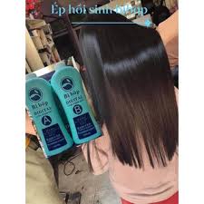 Thuốc ép tóc cao cấp siêu thẳng mềm mượt giá rẻ 1000ml x2 - MILALO