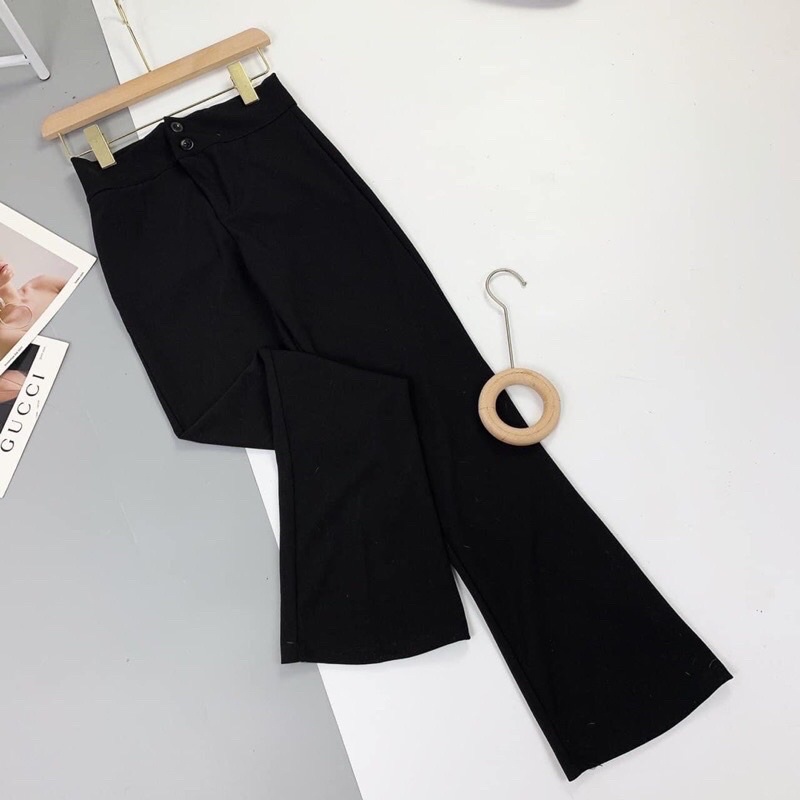 [HÀNG LOẠI 1] Quần Tây Ống Loe Quần Tây Công Sở ống Vẩy_ Lưng Cao Hàng 2 cúc có 2 màu | BigBuy360 - bigbuy360.vn