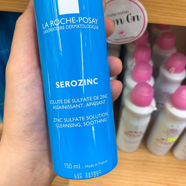 Xịt khoáng da dầu mụn La Roche Posay SEROZINC ( 150mL )