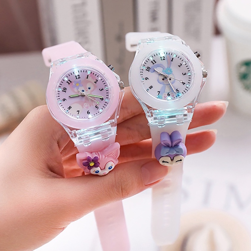 Đồng hồ đeo tay dây hình Dall LinaBell Melody/Hello Kitty đáng yêu cho trẻ em