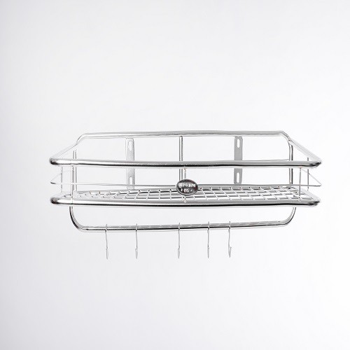 Kệ úp chén dĩa treo tường inox 1 tầng