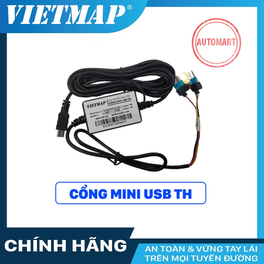 Dây nguồn trực tiếp cho camera hành trình