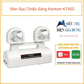 Đèn sạc chiếu sáng kentom kt402