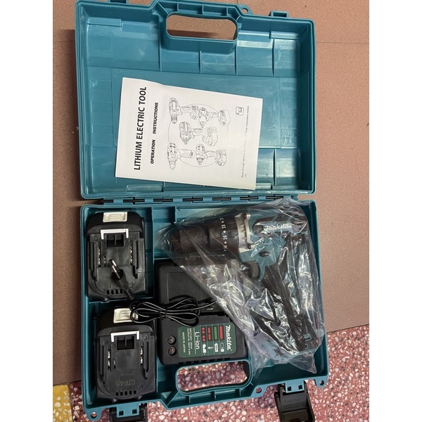 Máy Khoan Pin Makita -199V 13 Ly 3 chức năng, khoan bắn vít siết ốc,chế độ búa, siết,pin 10cell full