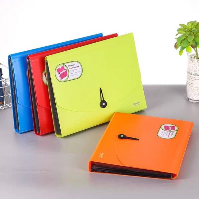 TỆP TÚI ĐỰNG HỒ SƠ TÀI LIỆU A4 13 NGĂN TIỆN LỢI DÂY CÀI CHUN CỰC XINH ĐỦ MÀU CÓ SẴN