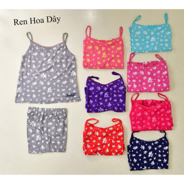 Thanh lý bộ mặc nhà Dây Ren Hoa