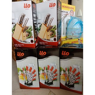 Bộ dao 8 món -thương hiệu ILO - Hàn Quốc