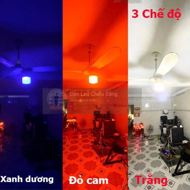 Đèn năng lượng mặt trời 150W 3 chế độ dùng trong nhà và đuổi muỗi sáng liên tục 10 tiếng có cáp sạc USB