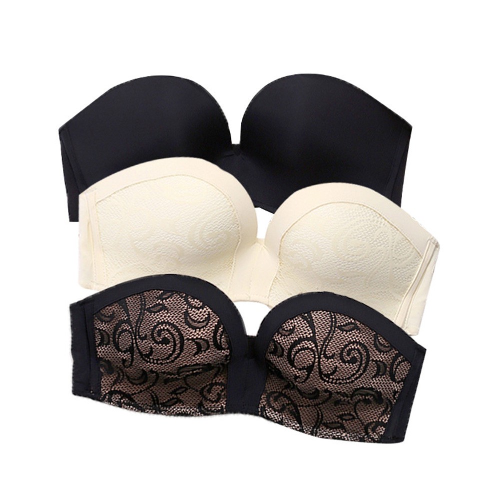 Áo lót VARSBABY d208 không dây nâng ngực chống trượt gợi cảm