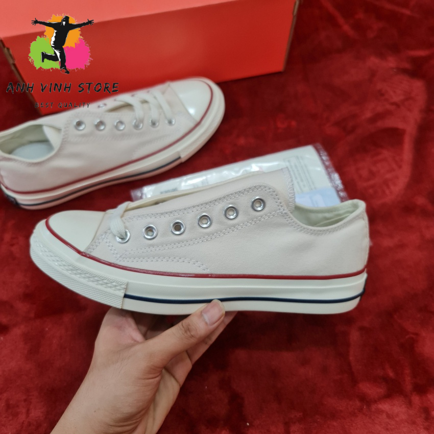 Giày Sneaker Converse 1970s Trắng Sữa Cổ Thấp Nam Nữ