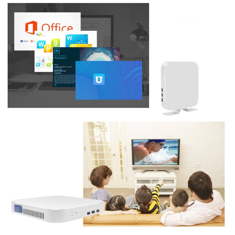 CPU MINI BOX INTEL I3 4010U 1.7Gb Ram 4G, SSD 120Gb tặng combo phím chuột không dây - Hamilton Place Mall | WebRaoVat - webraovat.net.vn