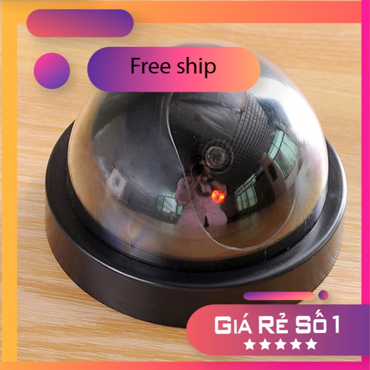 Camera Giả Hỗ Trợ Quản Lí Nhân Viên, Người Trông Trẻ, Chống Trộm Có Đèn