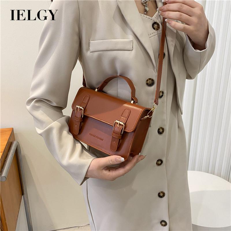 Túi Đeo Chéo Dáng Vuông Nhỏ Phong Cách retro Thời Trang Cho Nữ