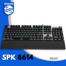 Bàn Phím cơ cao cấp chuyên game Philips SPK8614