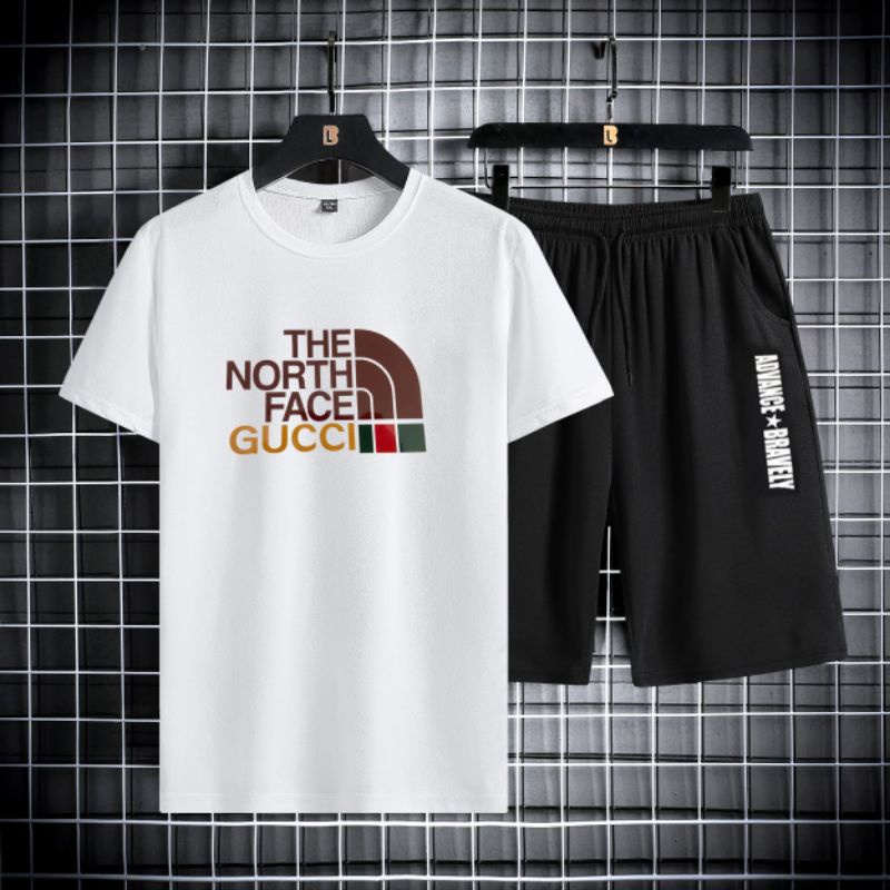Bộ Đồ 2 Món Gồm Áo Sơ Mi Và Quần Dài GUCCI Dành Cho Nam - Bộ Đồ Nam - Có Thể Be