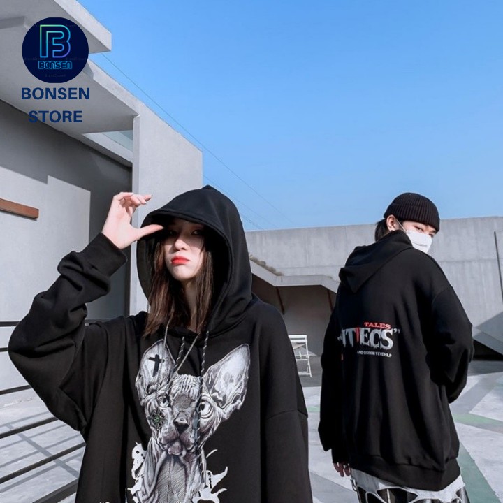 ⚡ SẢN PHẨM HOT ⚡KHUYẾN MÃI CHỈ HÔM NAY, ÁO KHOÁC NỈ IN PHÙ THỦY WITHECS - BONSEN STORE AK 01 | BigBuy360 - bigbuy360.vn