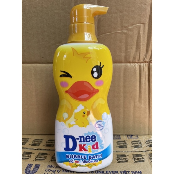 Sữa tắm tạo bọt D-nee Kids Vịt vàng 400ml